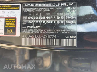 2013 Mercedes-Benz ML 350 – miniatura 2