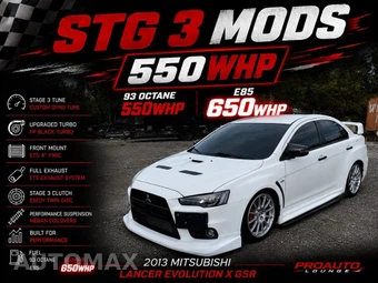 2013 Mitsubishi Lancer Evolution GSR - samochód z USA z aukcji Manheim, oferta Kup Teraz w AUTOMAX