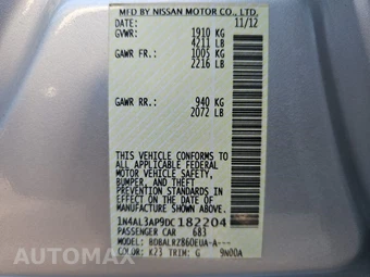 2013 Nissan Altima 2.5 S Sedan - miniatura 21