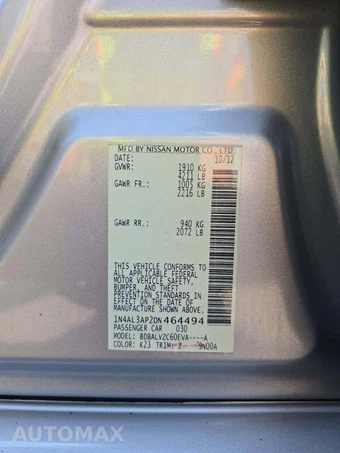 2013 Nissan Altima 2.5 SL Sedan – miniatura 5