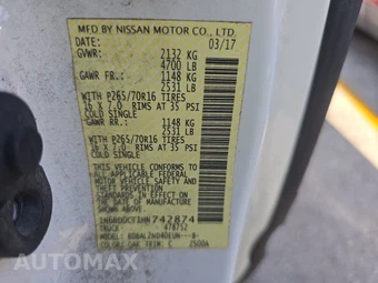 2013 Nissan Frontier S Extended Cab Medium Bed – miniatura 15
