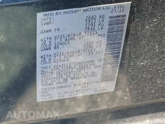 2013 Nissan Pathfinder SL – miniatura 15