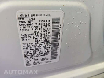 2013 Nissan Rogue S – miniatura 5
