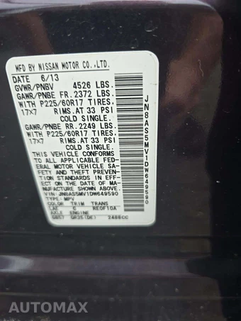 2013 Nissan Rogue SV – miniatura 5