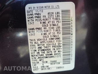 2013 Nissan Rogue SV – miniatura 19