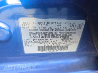 2013 Nissan Versa 1.6 S Plus - miniatura 5