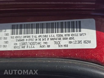 2013 Ram 1500 Big Horn Crew Cab Short Bed – miniatura 14