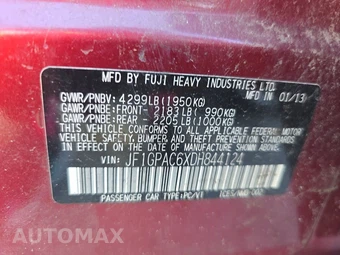 2013 Subaru Impreza 5-Door 2.0i Premium Hatchback - miniatura 21