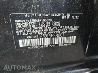2013 Subaru Impreza 5-Door 2.0i Premium Hatchback – miniatura 14