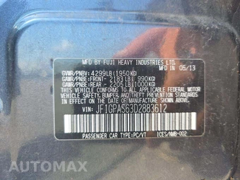 2013 Subaru Impreza 5-Door 2.0i Sport Limited Hatchback – miniatura 2