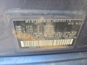 2013 Subaru Legacy 2.5i Limited – miniatura 14