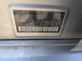 2013 Subaru Legacy 2.5i Premium – miniatura 14