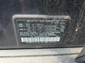 2013 Subaru Outback 2.5i – miniatura 5