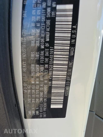 2013 Subaru Tribeca 3.6R Limited – miniatura 15