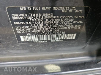 2013 Subaru XV Crosstrek 2.0i Premium – miniatura 14