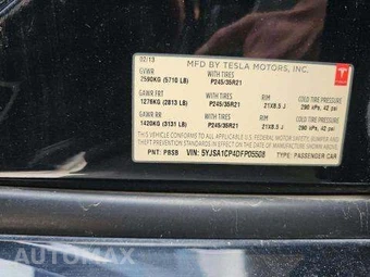 2013 Tesla Model S Performance – miniatura 5