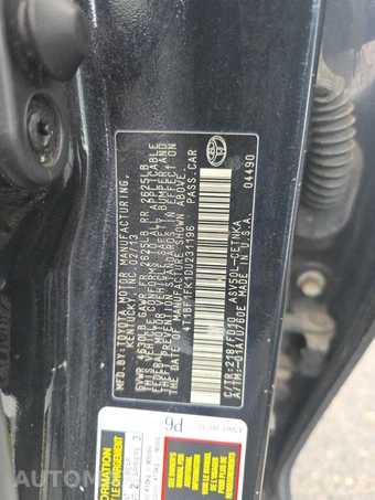 2013 Toyota Camry LE – miniatura 14