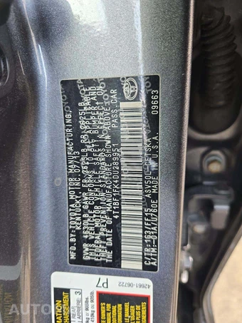 2013 Toyota Camry SE – miniatura 2