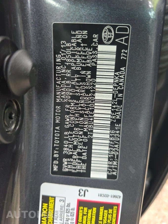 2013 Toyota Corolla LE – miniatura 5
