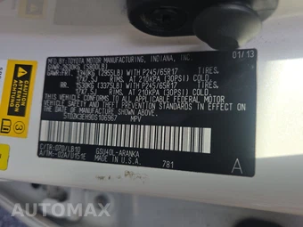 2013 Toyota Highlander SE – miniatura 15
