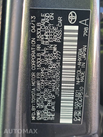 2013 Toyota Prius c Four – miniatura 14
