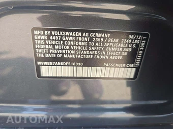 2013 Volkswagen CC Sport Plus - miniatura 2