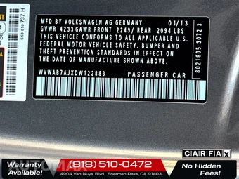2013 Volkswagen Golf 2.5L w/Convenience - miniatura 22