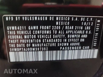 2013 Volkswagen Jetta SE Sedan - miniatura 14