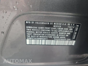 2013 Volkswagen Jetta SportWagen 2.5L SE Wagon w/Sunroof - miniatura 14
