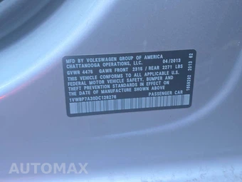 2013 Volkswagen Passat 2.5L SE - miniatura 5