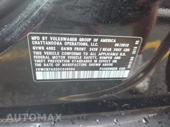 2013 Volkswagen Passat TDI SEL Premium - miniatura 14