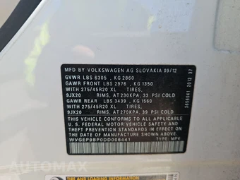 2013 Volkswagen Touareg TDI Executive - miniatura 14