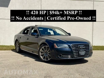 2014 Audi A8 4.0T - samochód z USA z aukcji Manheim, oferta Kup Teraz w AUTOMAX