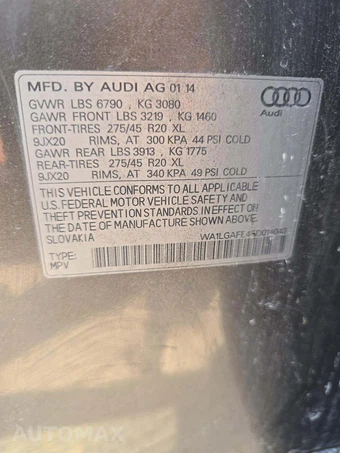2014 Audi Q7 3.0T Premium Plus – miniatura 5
