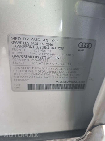 2014 Audi SQ5 Premium Plus – miniatura 2
