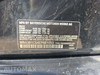 2014 BMW 3 Series Sedan 320i - miniatura 5