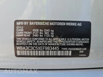 2014 BMW 3 Series Sedan 320i xDrive - miniatura 14