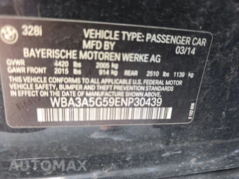 2014 BMW 3 Series Sedan 328i - miniatura 13