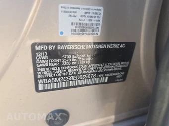 2014 BMW 5 Series Gran Turismo 535i Hatchback - miniatura 14