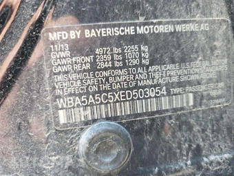 2014 BMW 5 Series Sedan 528i – miniatura 5