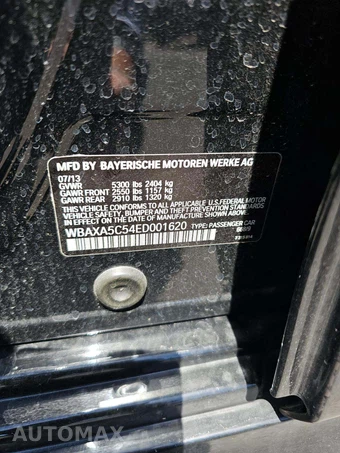 2014 BMW 5 Series Sedan 535d M SPORT LINE - miniatura 2