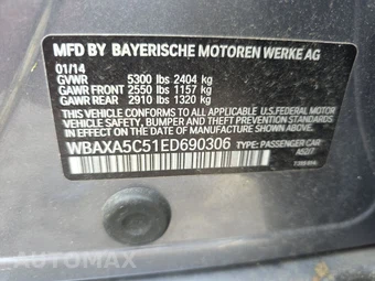 2014 BMW 5 Series Sedan 535d – miniatura 14