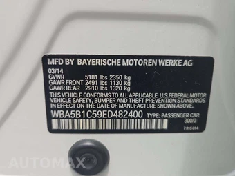 2014 BMW 5 Series Sedan 535i M SPORT LINE - miniatura 2