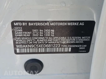 2014 BMW 5 Series Sedan 550i M SPORT LINE - miniatura 14