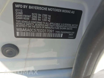 2014 BMW 6 Series Gran Coupe 640i Sedan - miniatura 5