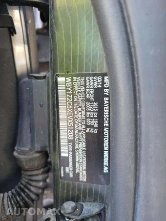 2014 BMW i3 w/Rear Doors MEGA WORLD – miniatura 2