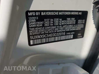2014 BMW X3 Sports Activity Vehicle xDrive28i – miniatura 5