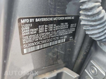 2014 BMW X3 Sports Activity Vehicle xDrive28i – miniatura 5