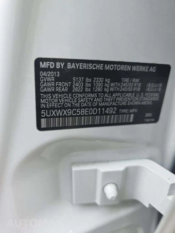 2014 BMW X3 Sports Activity Vehicle xDrive28i - miniatura 5