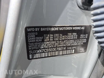 2014 BMW X3 Sports Activity Vehicle xDrive35i - miniatura 14
